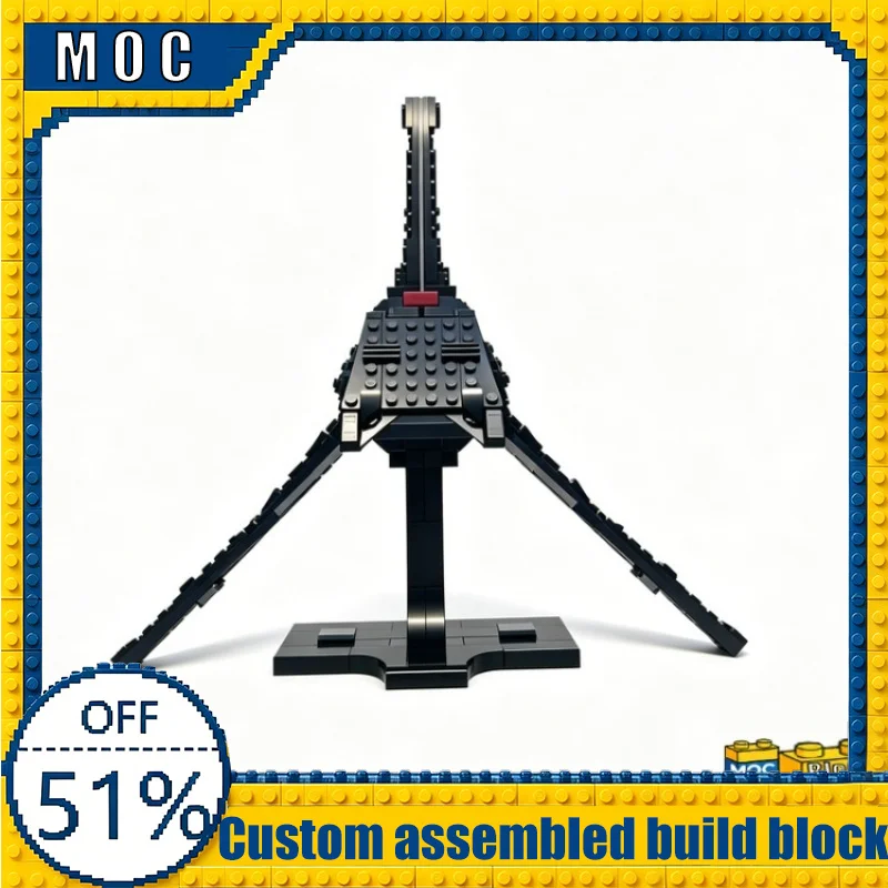 

303PCS War Series Transforming Shuttle MOC Space Ship Transport Model Building Blocks Educational Assembly Toy Birthday Gift Boy