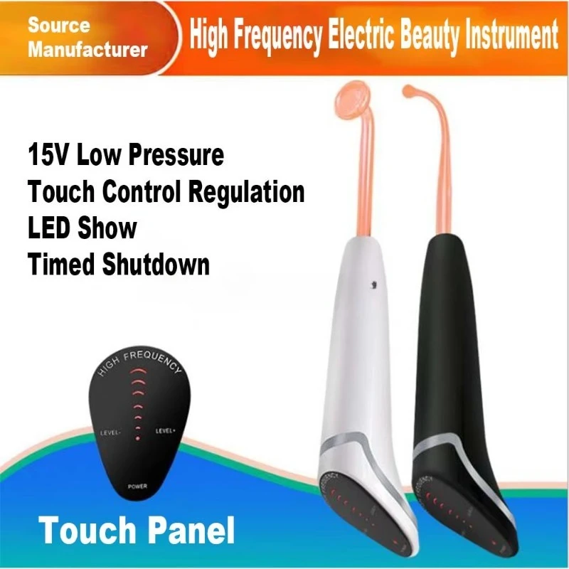 High Frequency Bar 6 in 1 Beauty Machine Skin Tightening Facial Acne Spot Wrinkle Removal Beauty Therapy Facial Care