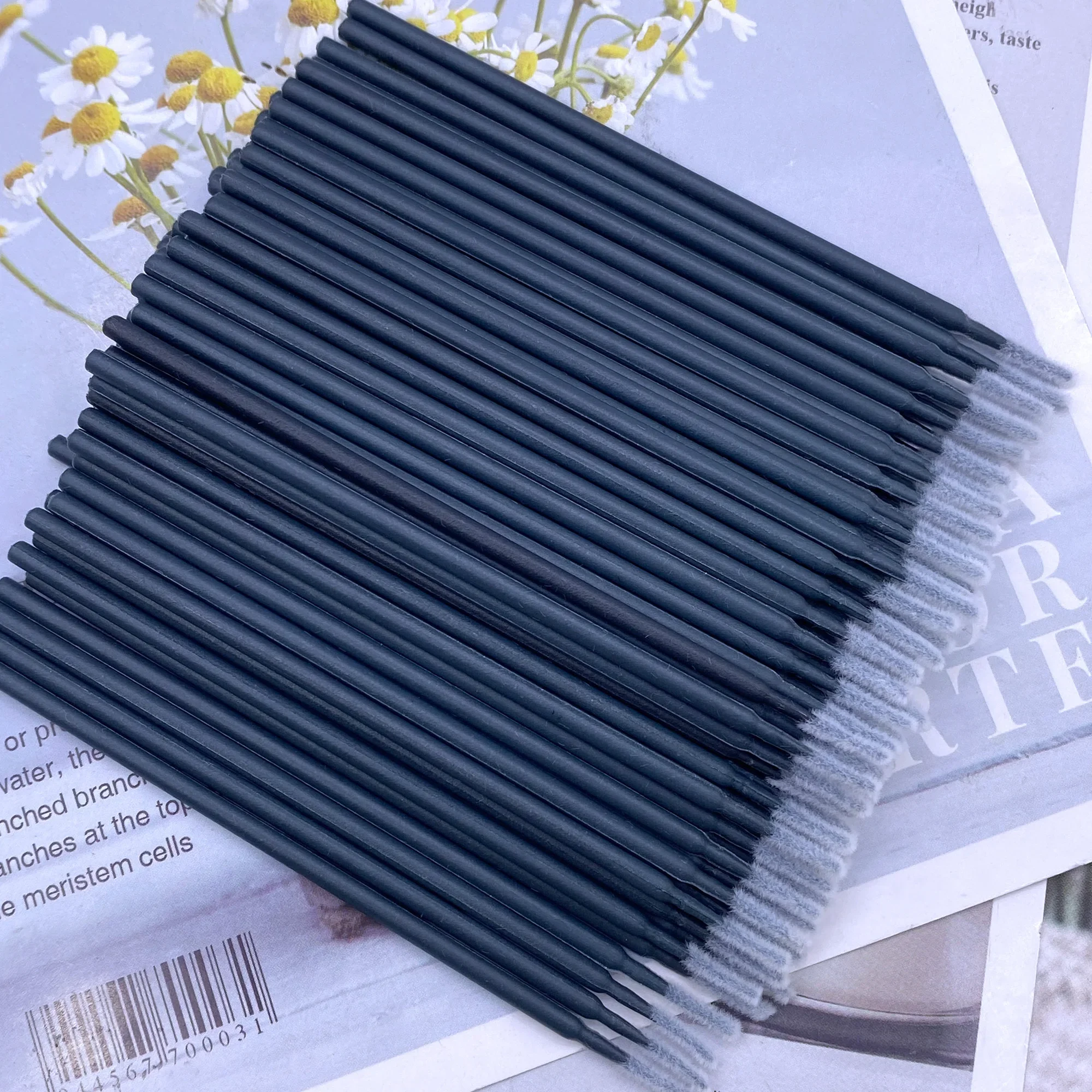 1000 pezzi Rimozione tampone Micro pennello Pennelli per trucco Forniture per estensione ciglia all'ingrosso Accessori per ciglia Strumenti per trucco