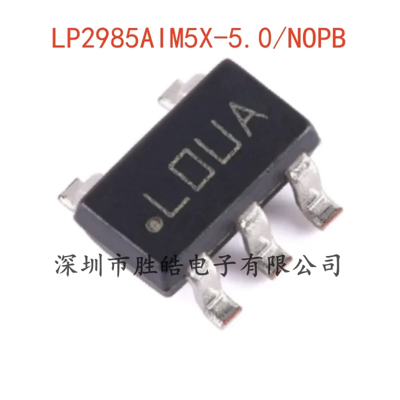 

(10PCS) NEW LP2985AIM5X-5.0/NOPB Low Voltage Drop Regulator SOT-23-5 LP2985AIM5X Integrated Circuit