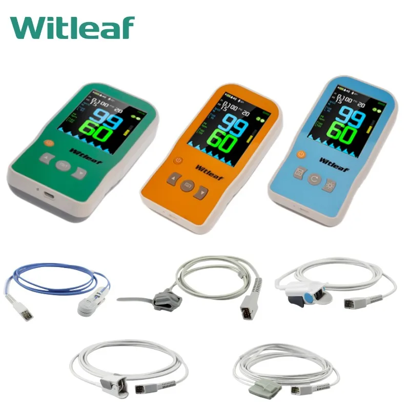 Witleaf Handheld Pulse Oximeter Professional Oximetro Pulso Neonatal Mother Kids Baby Pet Veterinary SPO2 PI PR Cardiac Monitor