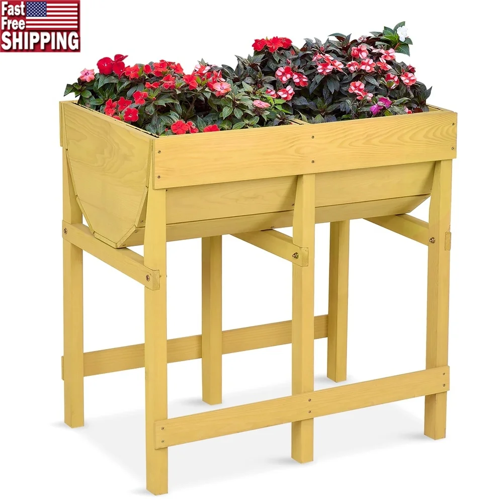 Raised Wooden V Pla… - image