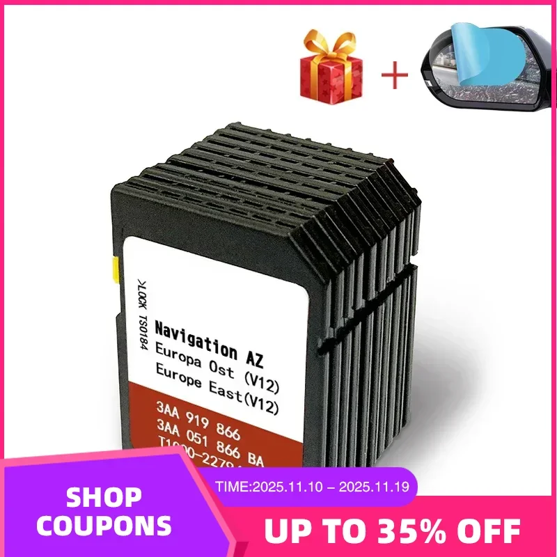 

Original for VW SD Card Navigation V12 Europe East RNS 315 Navigation System Navi Software Update