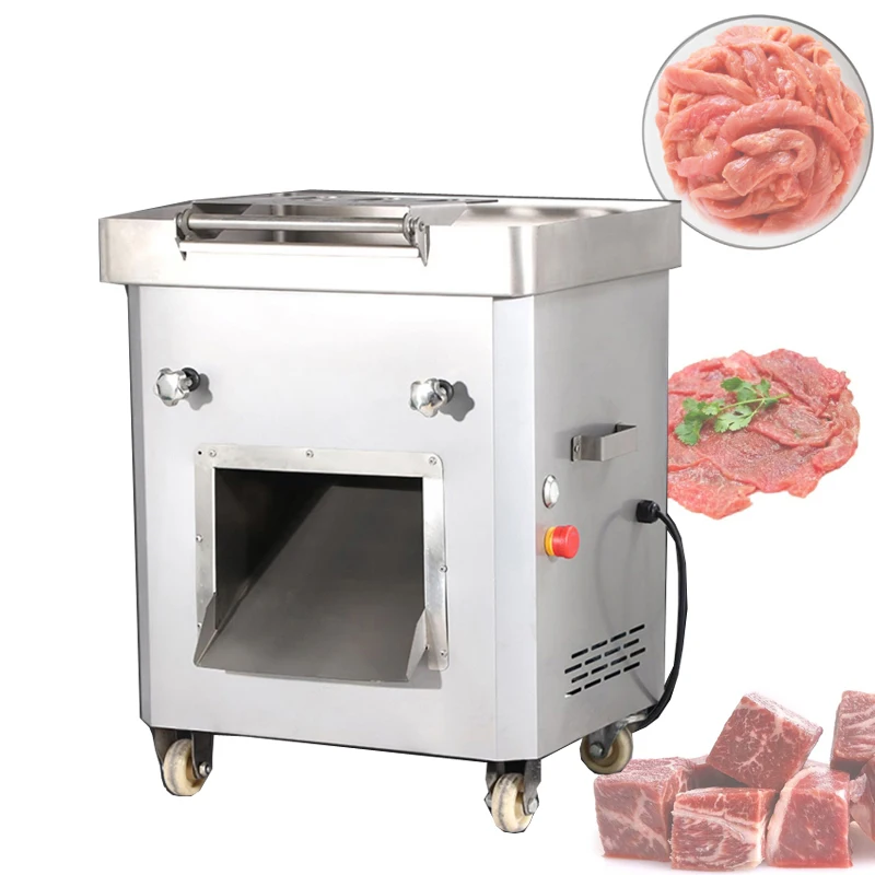 High Efficiency 2200W Meat Slicer Automatic Commercial Meat Cutter For Restaurant Canteen Supermarket