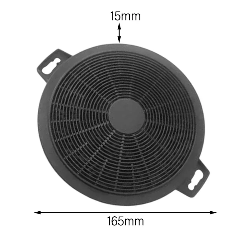 2PCS Kitchen Household Range Hood Activated Carbon Filters Extractor Hood Extractor Filter Carbon Filter for Cooker Hood
