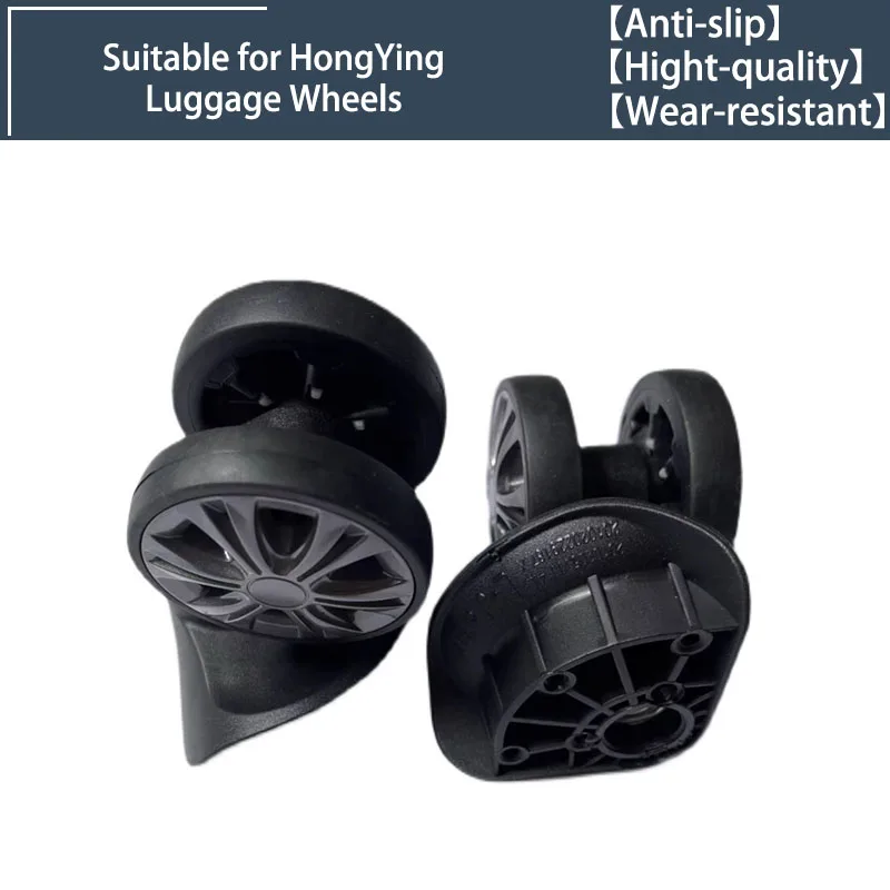 

2/4 Wheels Universal Wheels for HongYing L-J Swivel Wheels Luggage Accessories Replacement Trolley Parts for Suitcase