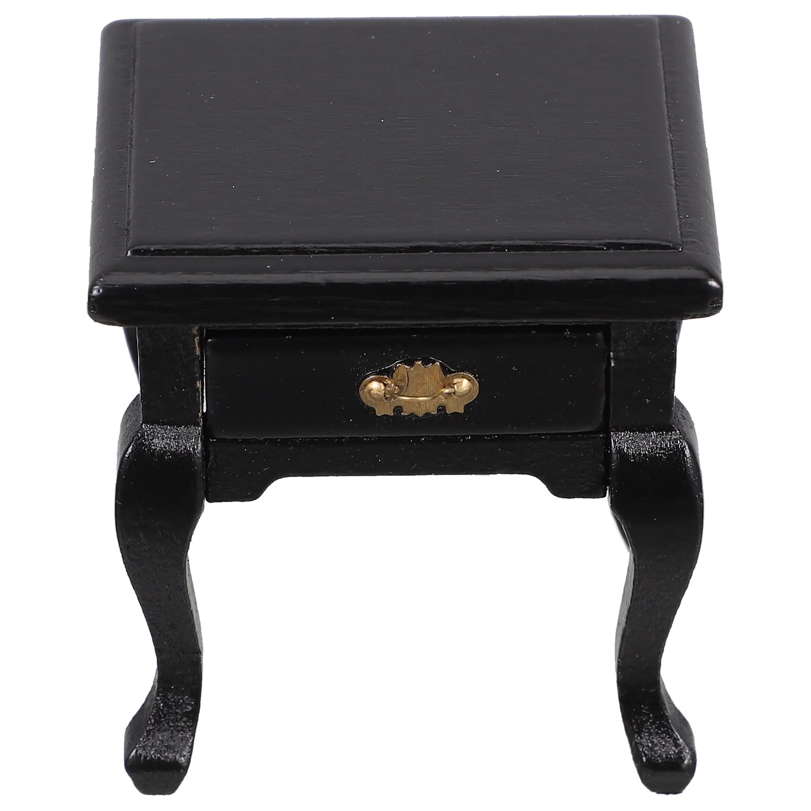 

Mini Table 1:12 Scale End Bedside Accessories Bedroom Nightstand 1/12