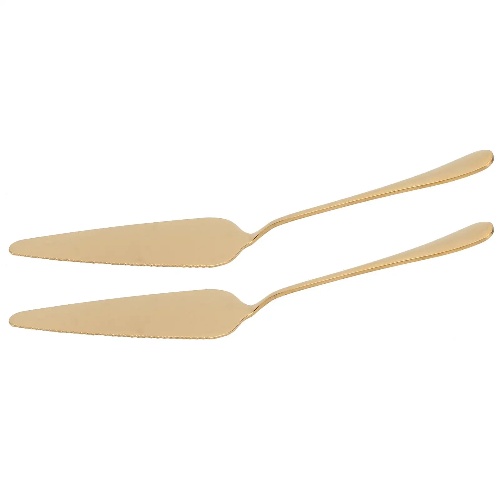 

2Pcs Shovels Stainless Steel Slicers Lifter Tools Baking Kitchen Accessories Serving Pies Quiches Pastries