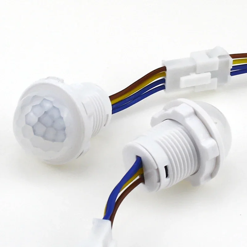 Mini Closet PIR Sensor Detector Smart Switch 110V 220V LED PIR Infrared Motion Sensor Detection Automatic Sensor Light Switch