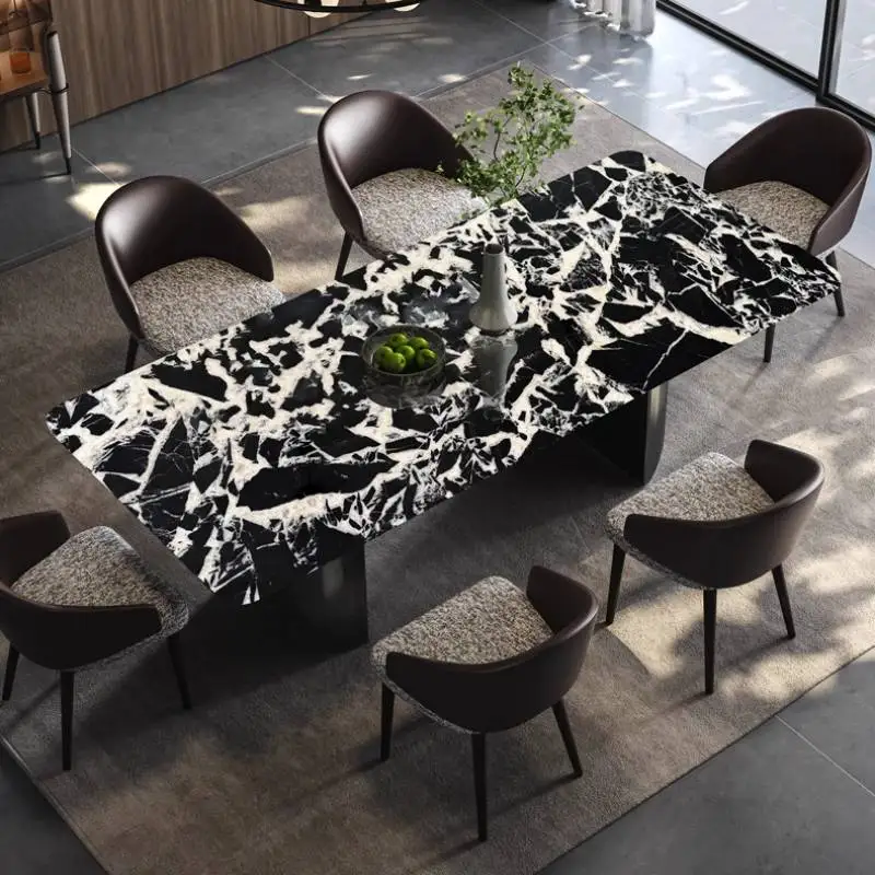 

Office Italian Dining Tables Party Event Writing Modern Restaurant Dining Tables Luxury Nordic Yemek Masasi Home Furniture