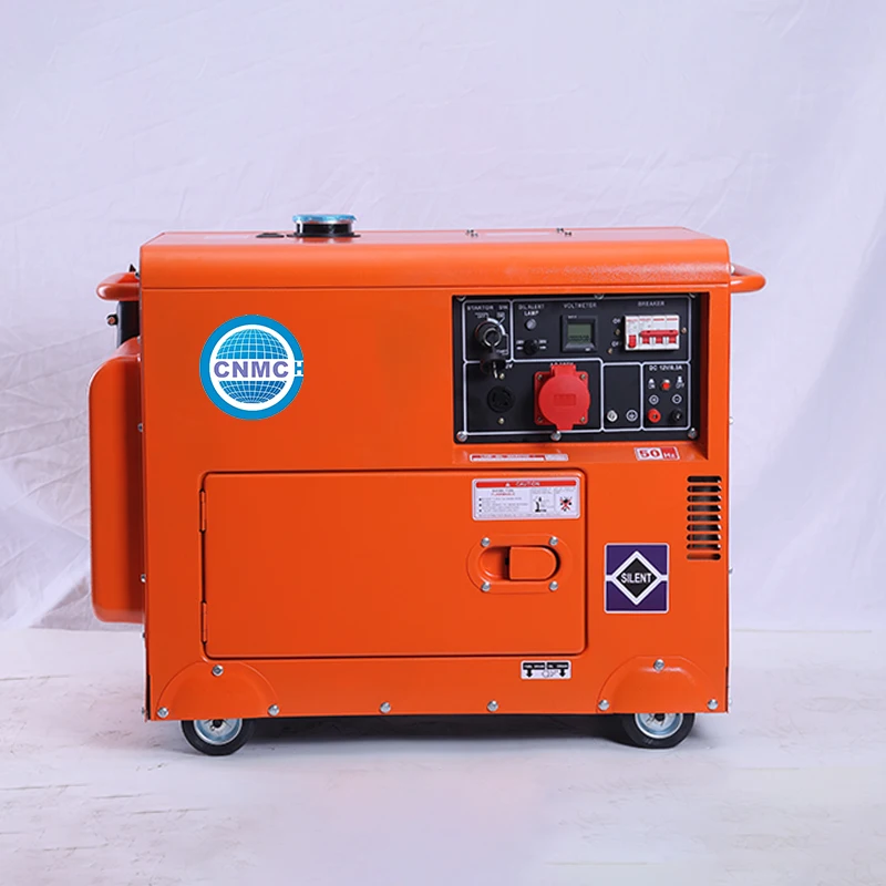 

8000 Вт дизельный тихий легкий генератор 110 В/220 В 60 Гц аварийный источник питания подходит для бытового генератора электроэнергии