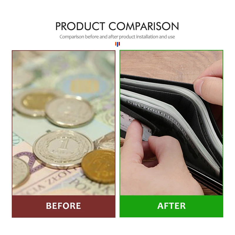 الرجال عالية السعة أكسفورد القماش محفظة حمل بطاقات الائتمان لبيجو 206 207 208 407 508 5008 106 107 205 4008 301 607 #3