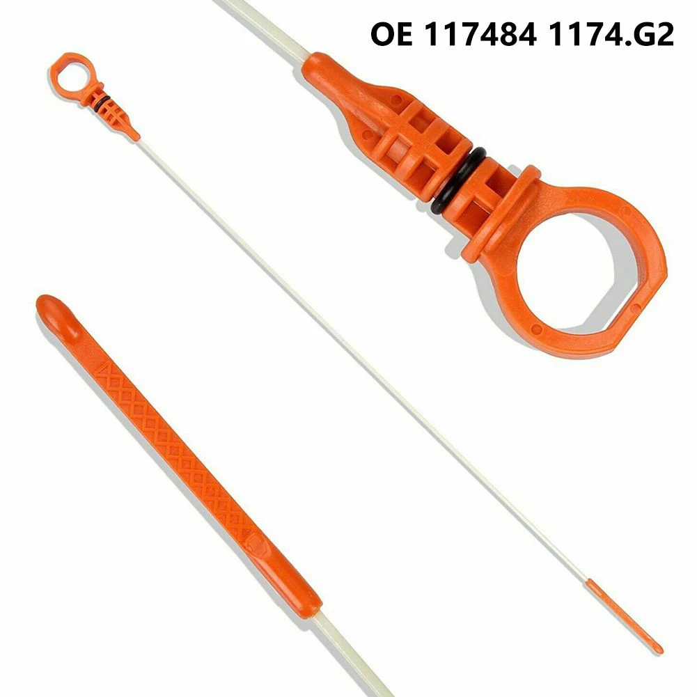 1pc Car Engine Oil Level Dipstick For Peugeot-Citroen 1.6 Hdi 1174G2 1174.G2 1174E6 117484 Oil Dipstick 