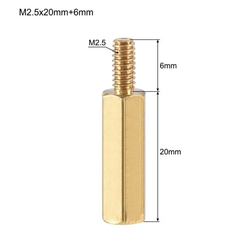 M2/M2.5/M3/M4 كوبرز النحاس أعمدة المواجهة الدائرة فاصل لوحة دارات مطبوعة مسامير الجوز عرافة مستديرة واحدة اسطوانة رئيس/مسدس عمود