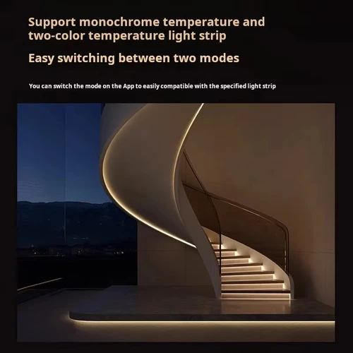 Imagen 2 del producto Controlador de Tira de Luz Inteligente Aqara T1, ZigBee, Atenuación Personalizada, Temperatura de Color Ajustable, Atenuación para Toda la Casa, Compatible con HomeKit