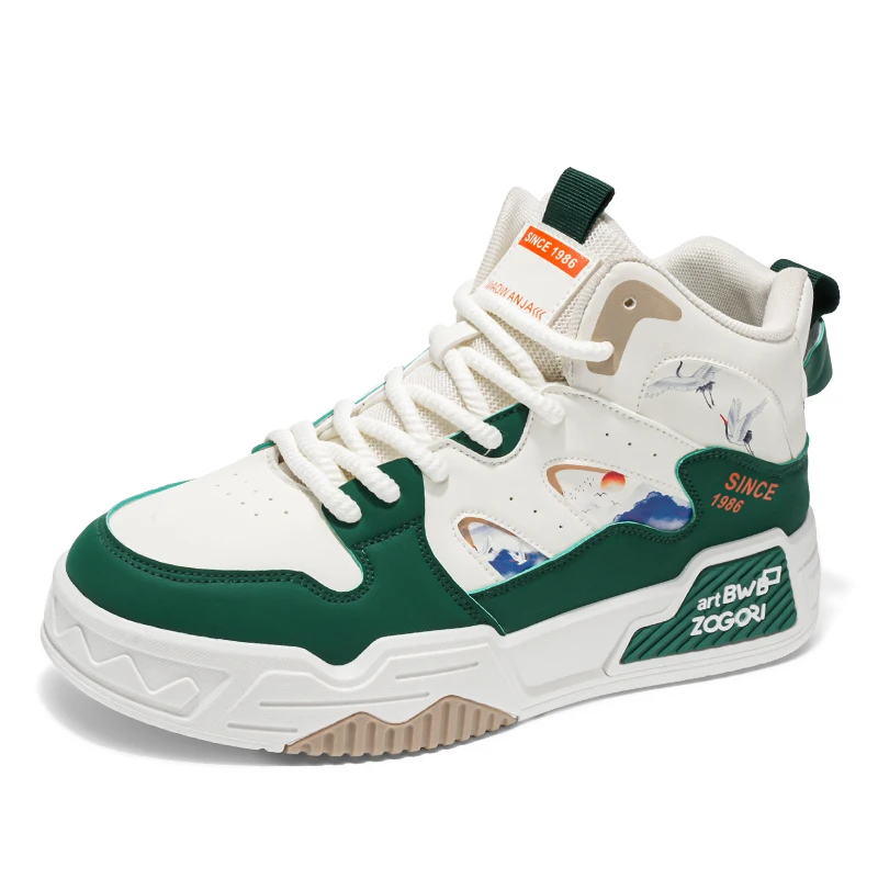 

Men's motorcycle shoes, trendy and fashionable board shoes