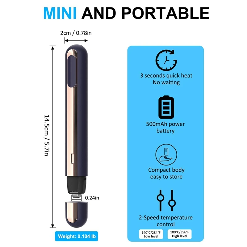 Mini Cordless Heat Press Machine, Small Heat Press Machine para DIY, Projetos de transferência de aquecimento