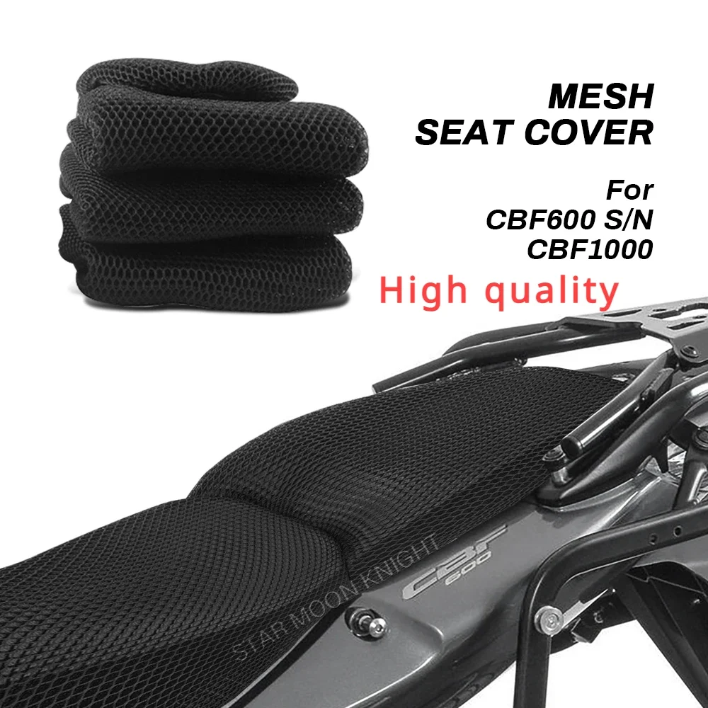 

For Honda CBF600 CBF 600 N/S 1000 CBF1000 CBF600N CBF600S 2011 Anti-Slip Breathable Fabric Motorcycle 3D Mesh Cushion Seat Cover