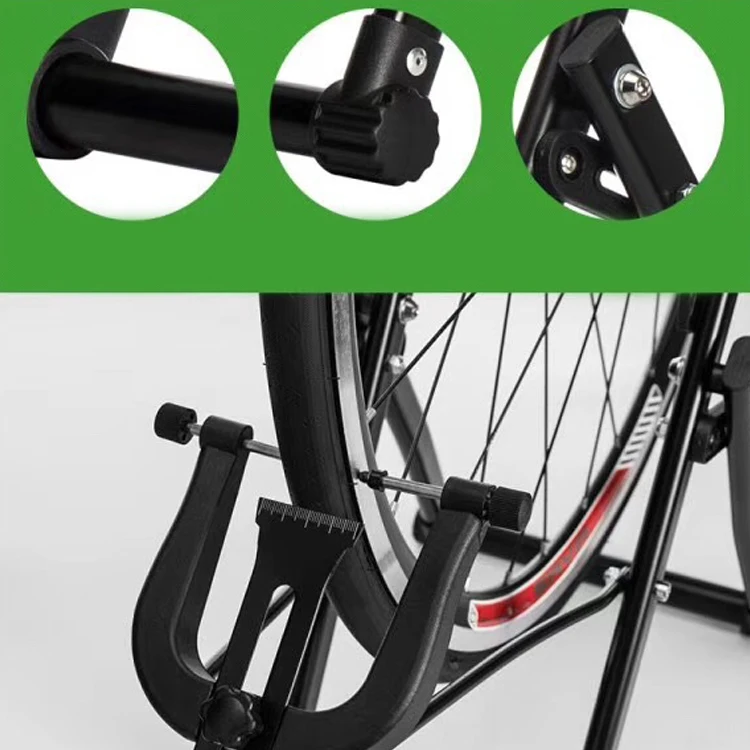 Bicycle Wheel Trimming Frame Foldable Mountain Bike Wheel Correction Table Road Bicycle Repairing Home Machinery Repairing Tool