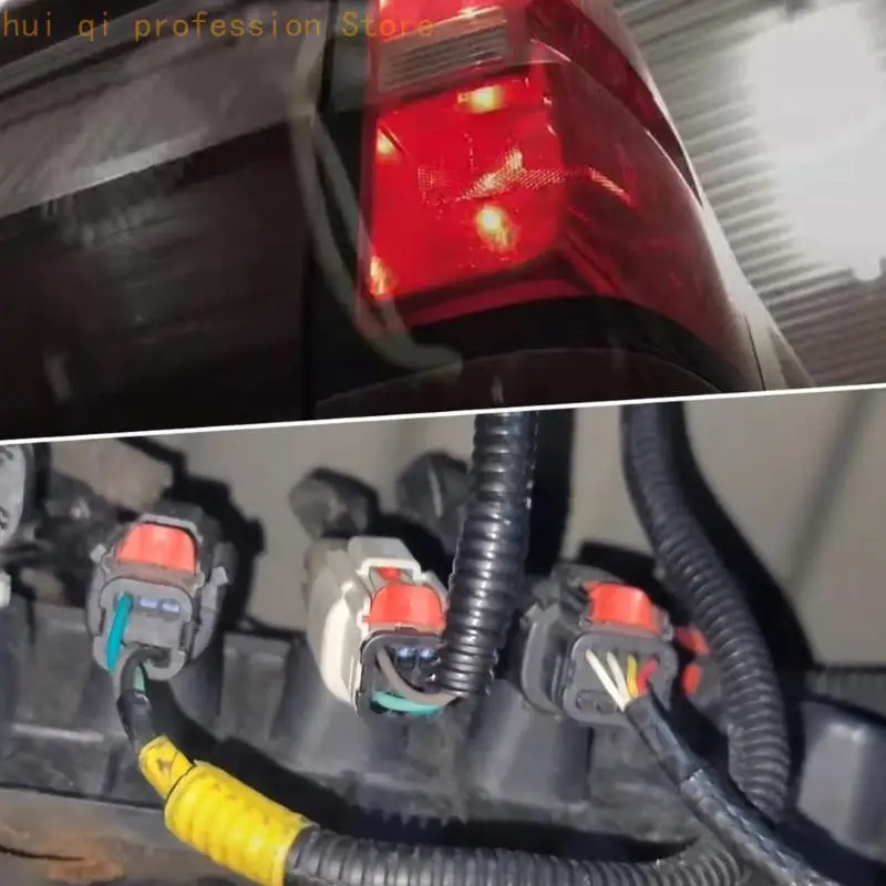 Elektrischer Anschlusskabelsatz für linkes Rücklicht, passend für Pickup-Trucks 23295977 H8WE – Detail 4