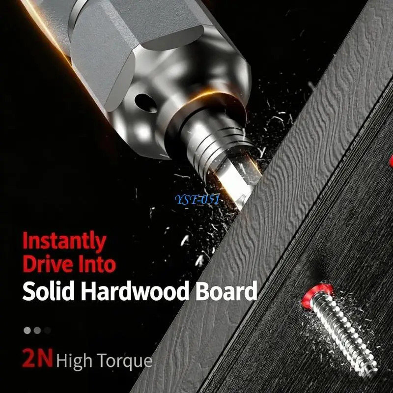 E15A 9.8V Cordless Electric Screwdriver Automatic with Drill Bit for Furniture