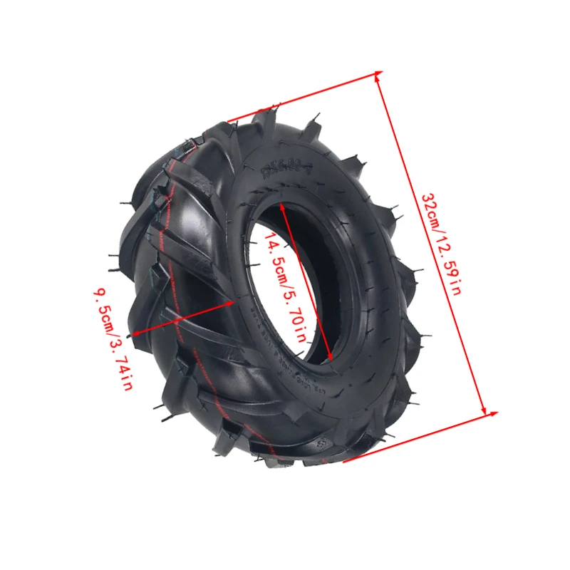 High-Quality 13 Inch 13*5.00-6 Inner Tube and Outer Tire Set for ATV and Beach Bikes