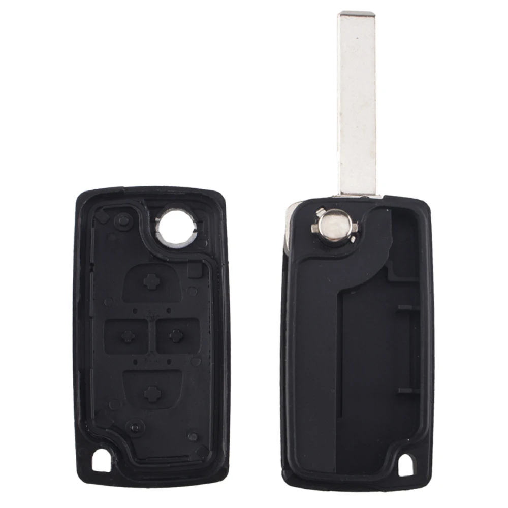 4 Button Car Keyless Remote Control Key Shell Cover Case Replacement Fob For Peugeot 807 1007 Citroen C8 Auto Styling Parts