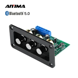 AIYIMA Bluetooth 5.0 Subwoofer Power Amplifier 30W 8 Ohm Speaker Sound Amplifier Mono Amplificador Tweeter AUX Remote Control