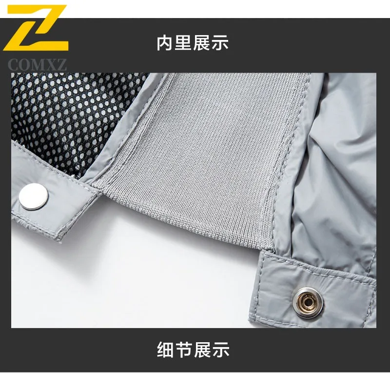 COMXZ Warm Puffer Jacket Thick Versatile High-Quality Casual Snowy Down Jacket Street Minimalist Winter Jacket Men's Clothing