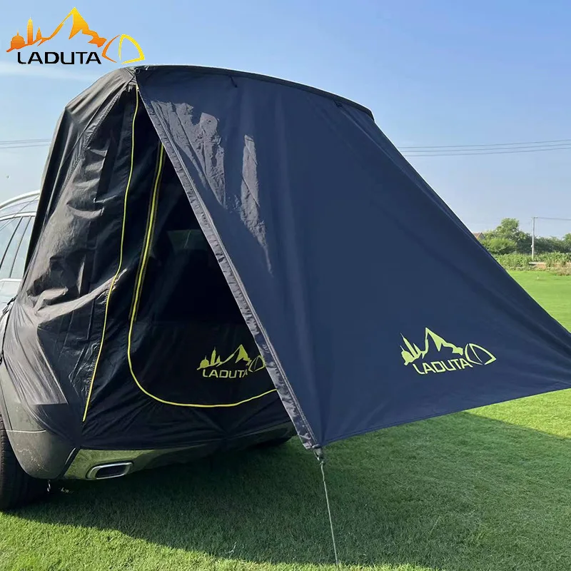Self-Driving Tour Car Customizable Outdoor Living Roof with Travel Tent BBQ Three-Layer Door Car Trunk Extension for Camping Tai