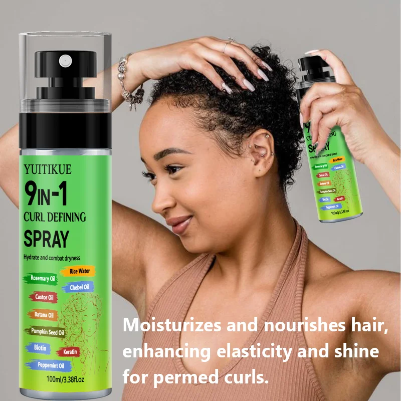 YUITIKUE 9-in-1 Curl Defining  - đánh giá và giá Hair Care With Rice Water