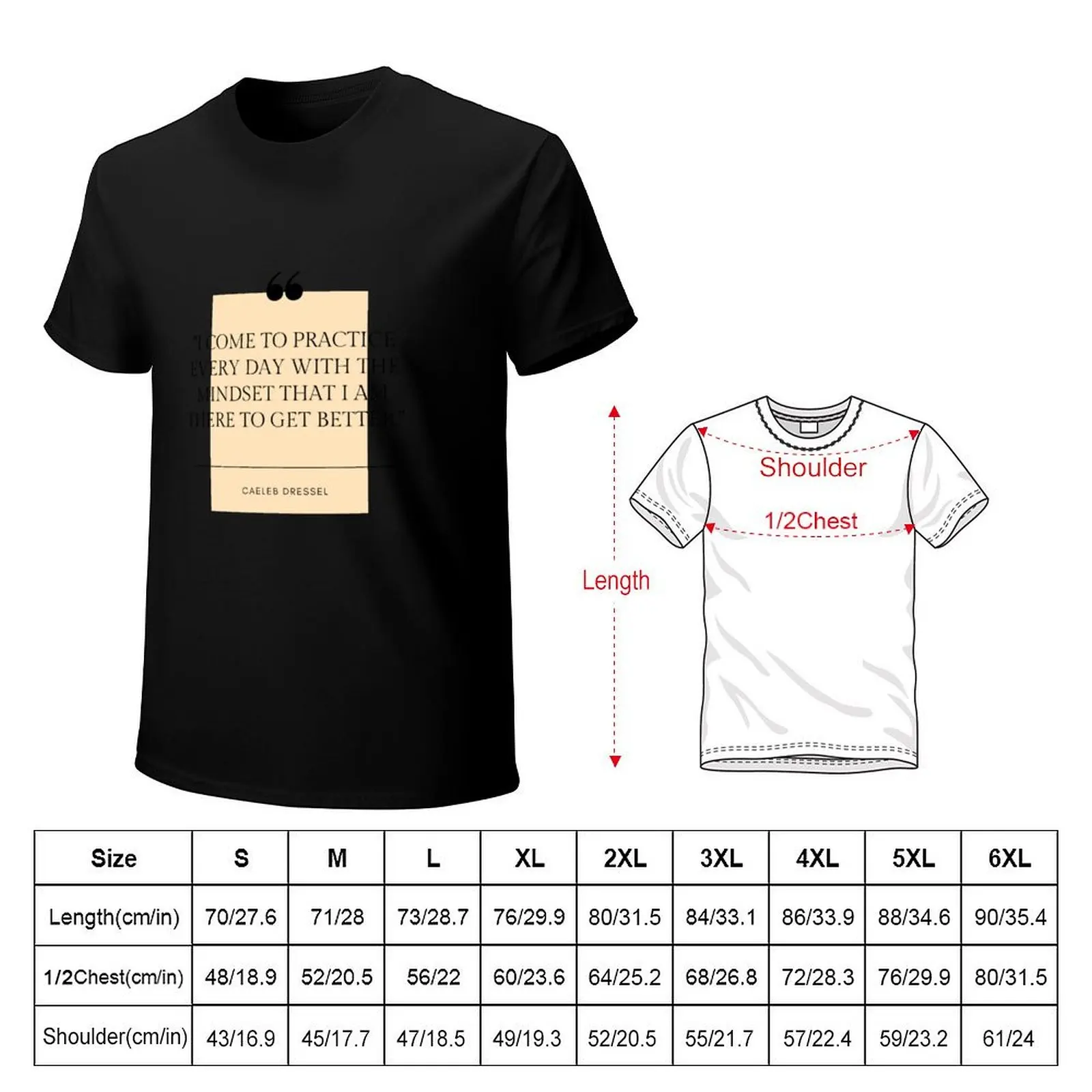 Caeleb Dressel Quote T-Shirt Anti-Wrinkle Short Sleeve T-Shirt