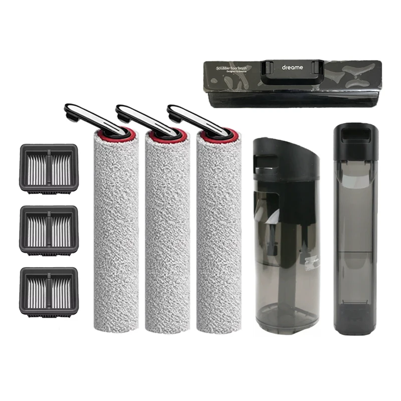 Oryginalne akcesoria do Dreame H12 Pro Ultra / H13 Pro zbiornik na wodę do czyszczenia na sucho i mokro szczotka wałek uchwyt filtra HEPA części do odkurzacza