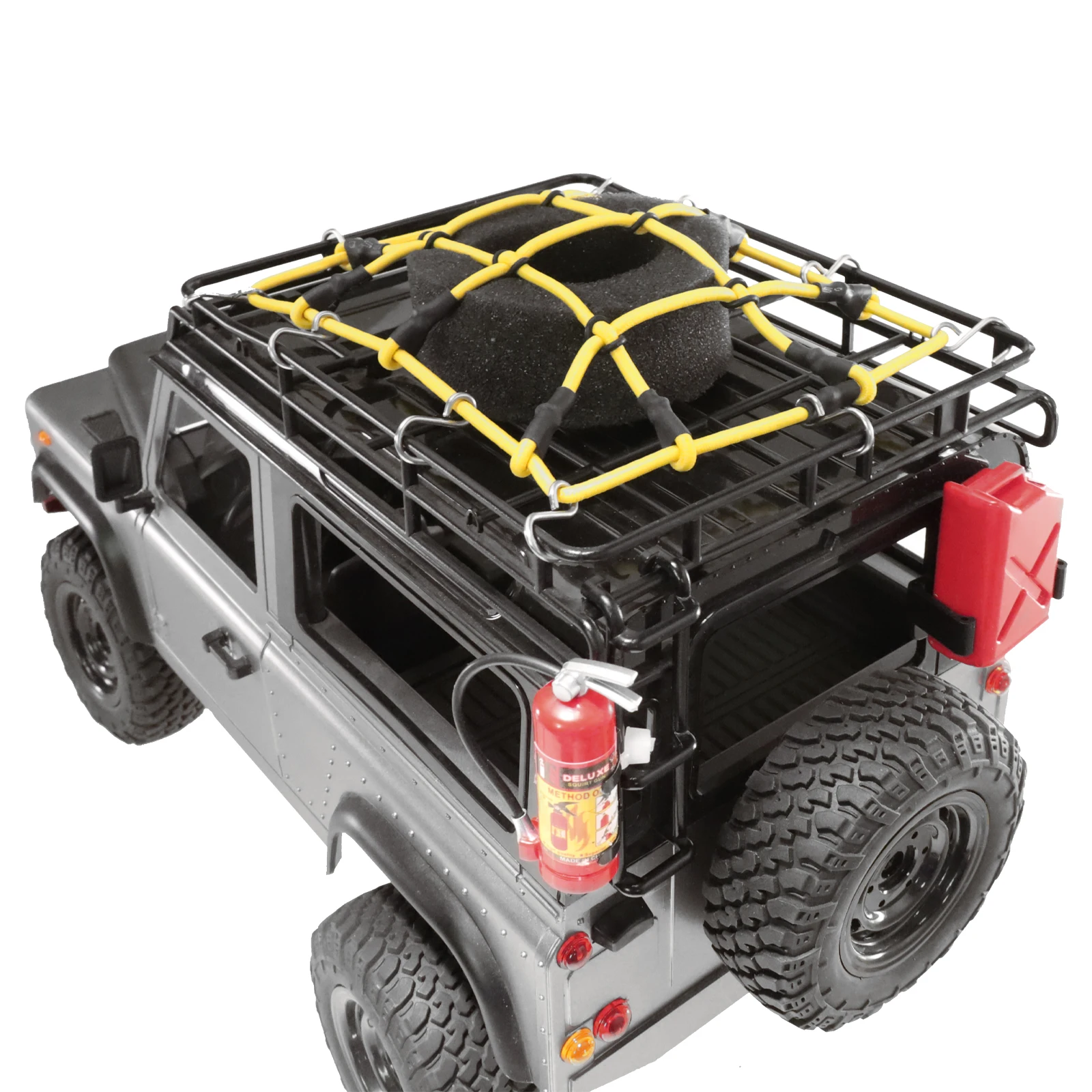 Rc Tronco Gancio Catena Grillo Mini Serbatoio Carburante Tamburo Olio Per 1/10 Crawler Auto Axial Scx10 D90 Cc01 D110 Tf2 Trax Trx4 Trx6