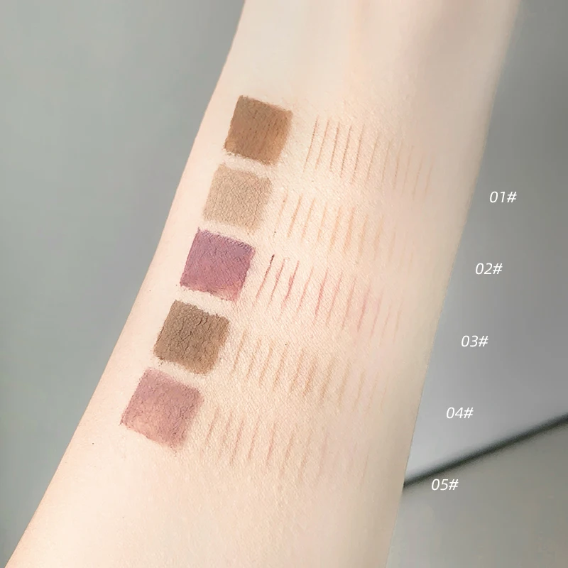 Matita per sopracciglia e mascara colorato 2 in 1 a doppia estremità: trucco per sopracciglia con finitura naturale, impermeabile, duraturo, a prova di sbavature