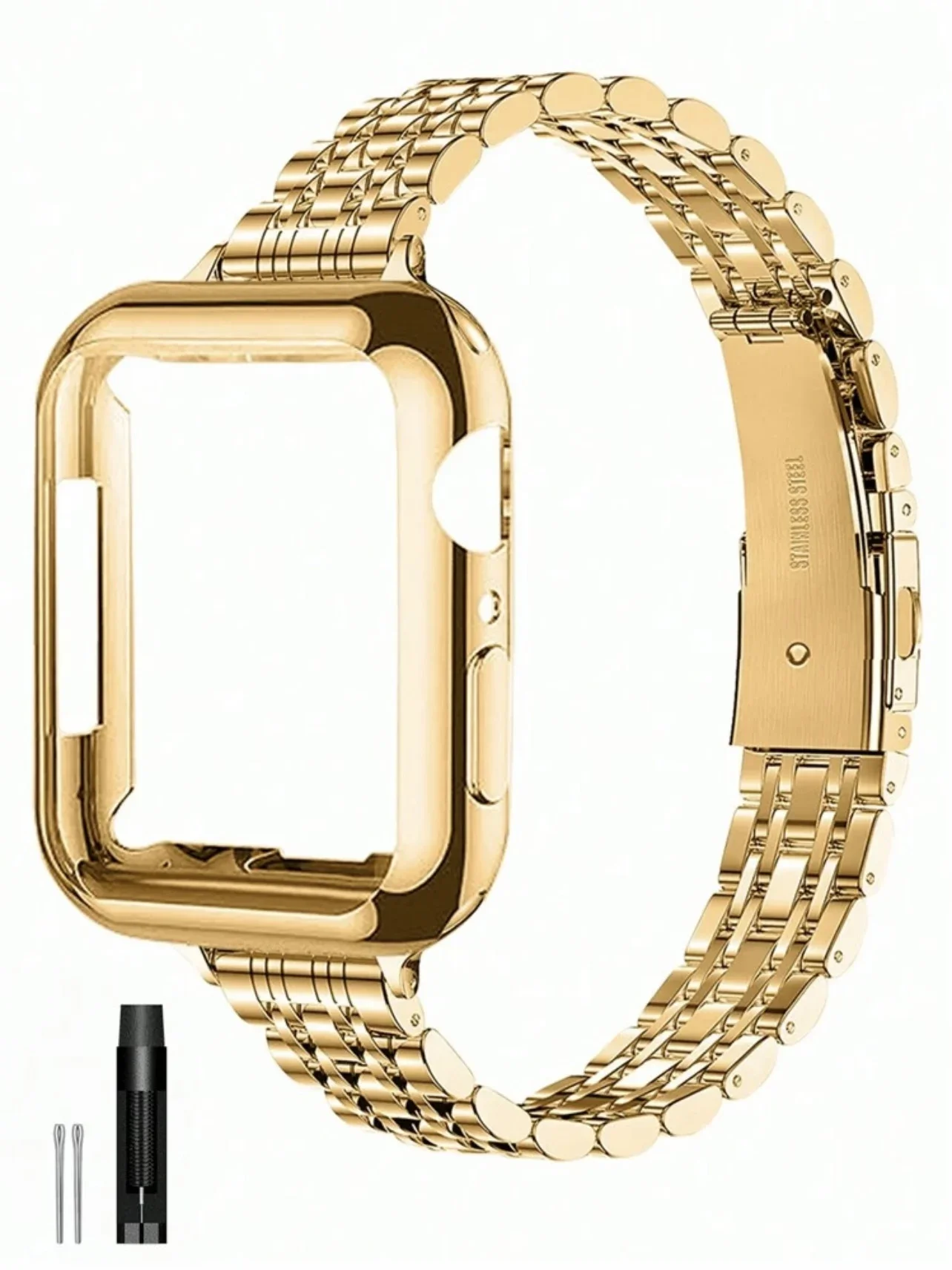 

Новый защитный чехол-накладка 2-в-1 для Apple Watch Series 11/10/9/8/7/6/5/4 38 мм 40 мм 41 мм 42 мм 44 мм 45 мм 46 мм