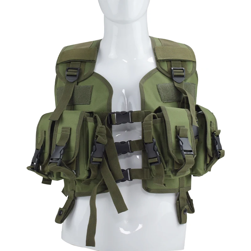 Tactical Army Airsoft War Game Paintball Hunting Vest Outdoor Sport Military Training Combat Body Armor Molle Protection Vest