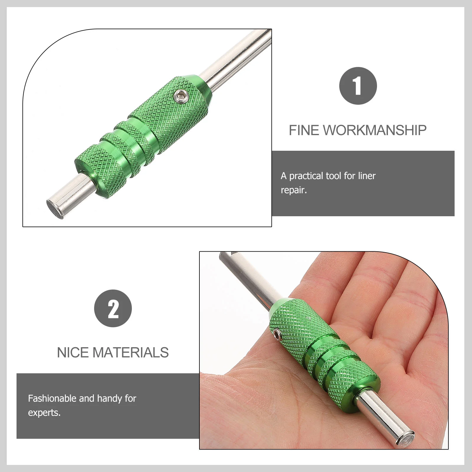 Regolatore della macchina per utensili di allineamento del rivestimento in acciaio inossidabile per accessori della macchina (colore casuale) Strumento di regolazione