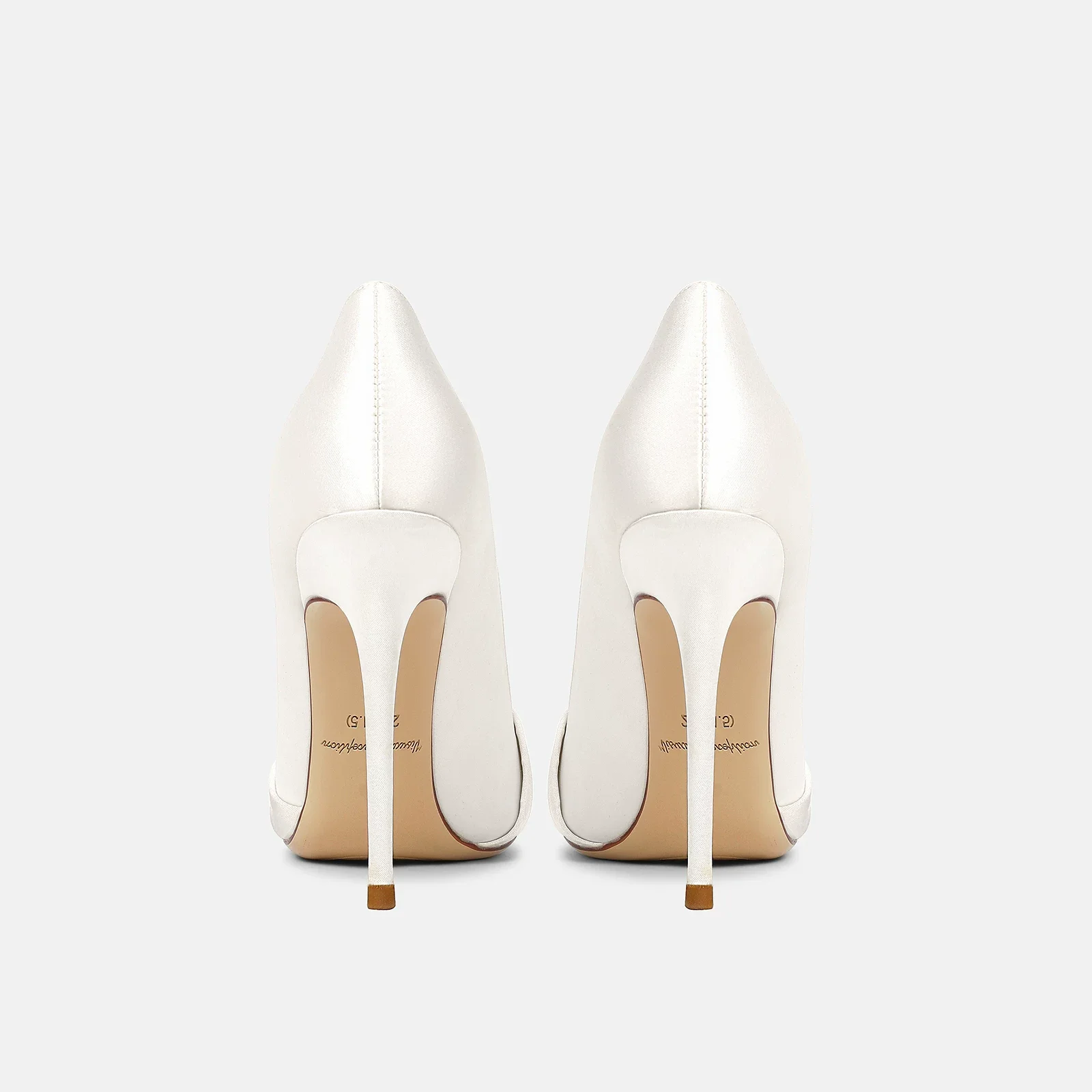 Spring new pointed leather silk pleated pearl wedding shoes banquet big size small size slim heel high-heeled women's shoes