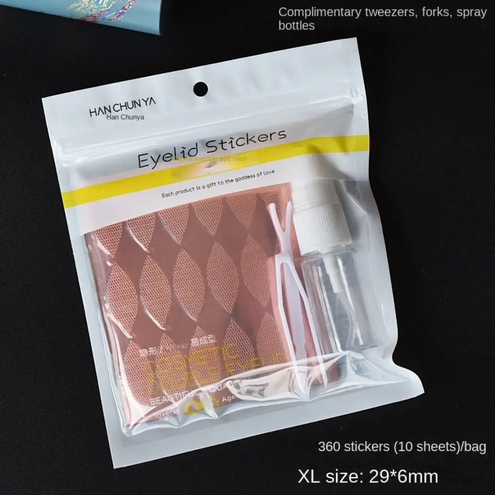 レースペーストメイクアップツールアイリフトストリップ目に見えないアイステッカー自己粘着繊維レースメッシュまぶたステッカー二重まぶたテープ