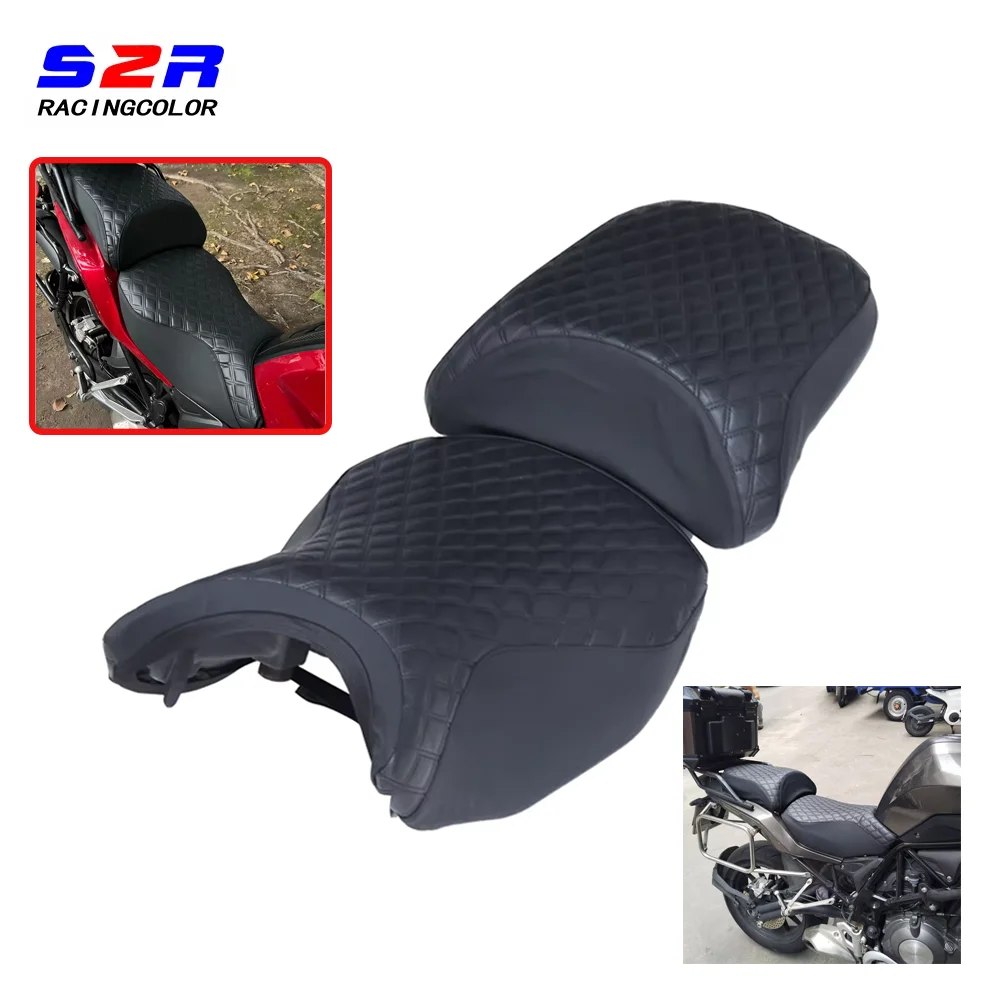 

For Benelli TRK502 TRK502X TRK 502 2021 - 2024 Motorcycle Accessories PU Leather Sponge Crash Bar Adventure Protection Kit