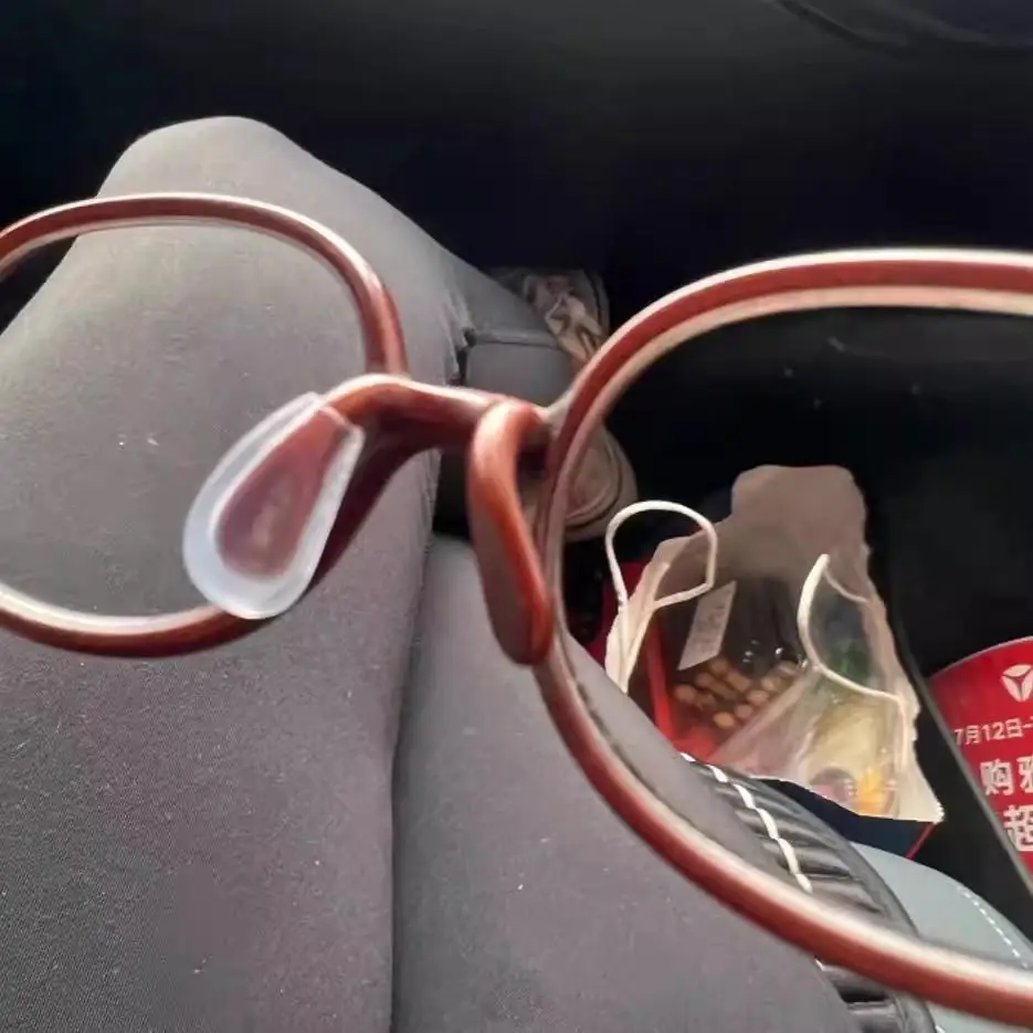 الترا لينة سيليكون الداخلية صالح مخدات أنف للنظارة الأصلي Aojo نظارات مخدات أنف للنظارة سماعة مريحة aped اكسسوارات العناية بالعين #4