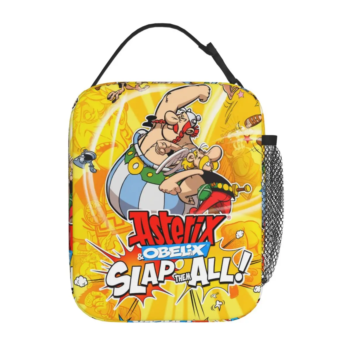 

Dogmatix Anime Cartoon Cute Insulated Lunch Bags Large Asterixs And Obelixs Meal Container Thermal Bag Tote Lunch Box Food Bag