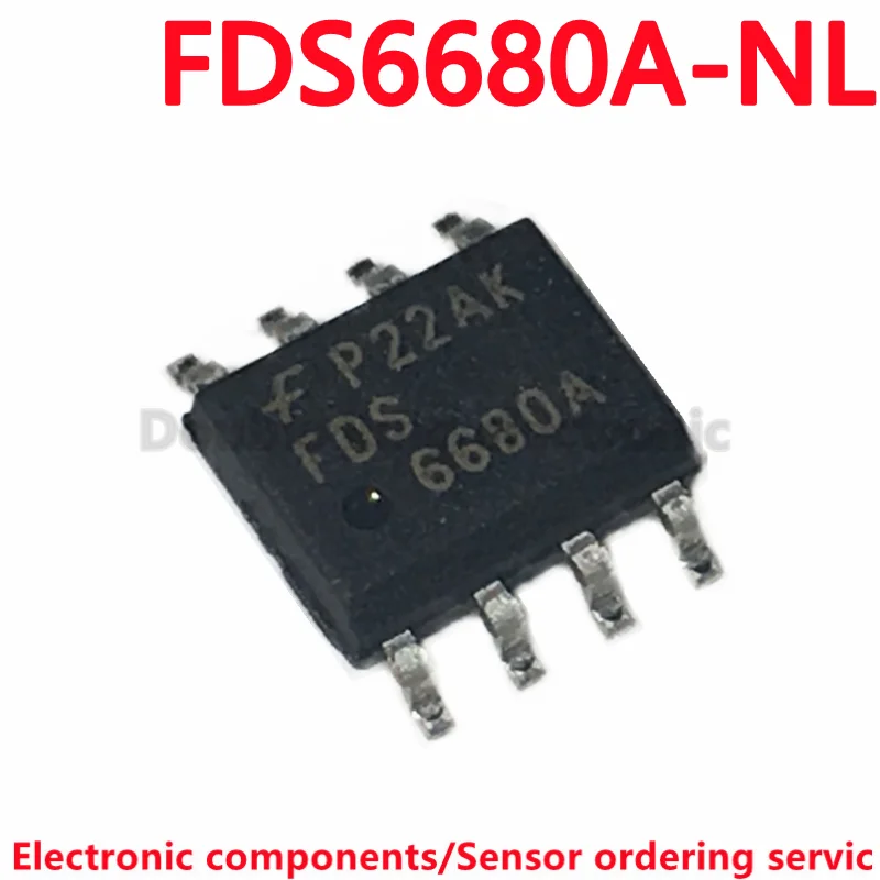 10PCS/100PCS/LOT FDS6680A-NL FDS6680A FDS6680 SOP8 MOSFET N-CH 30V 12.5A