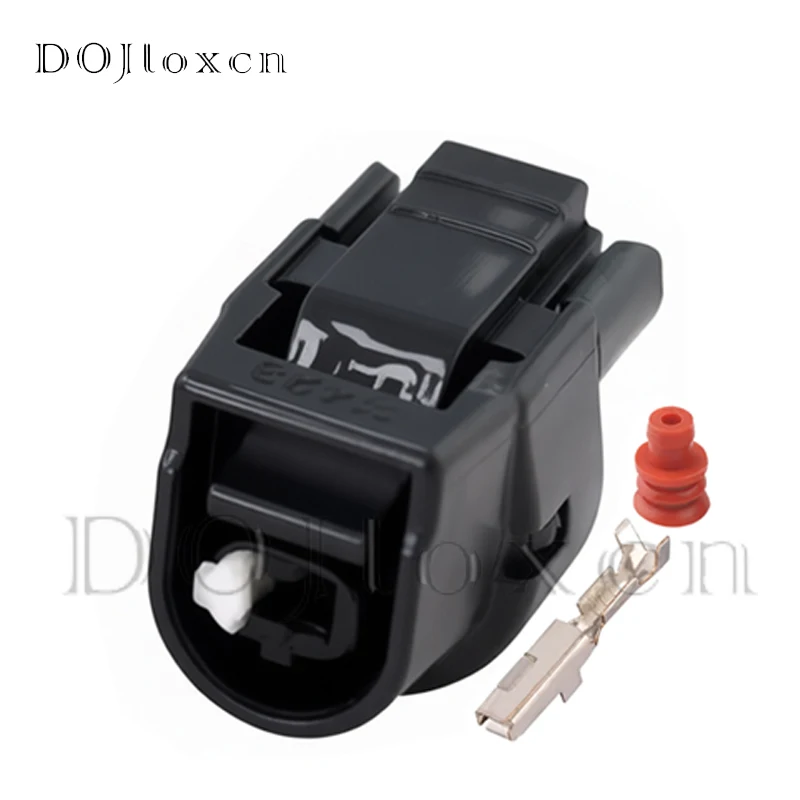1/5/10/20/50 Sets 1 Pin 6189-0445 Automobile Female Temperature Sensor Waterproof Connector 90980-11428 For 6189-0476