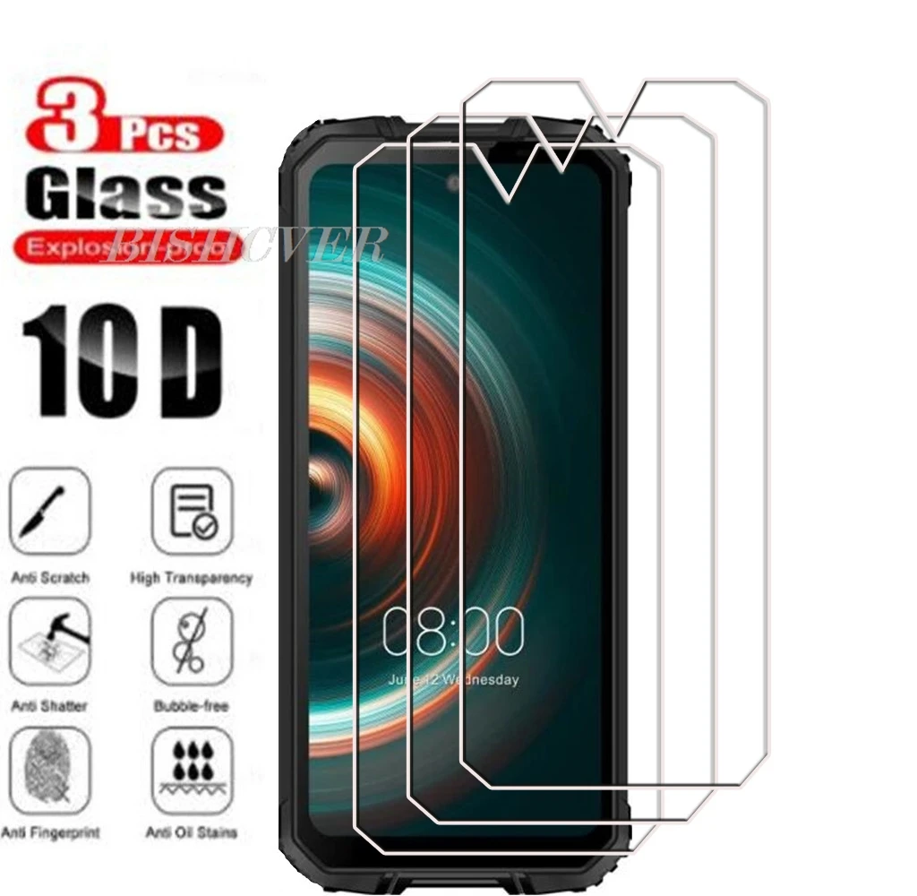 

Закаленное стекло для Oukitel WP15 S WP18 Pro WP19 WP20 WP21 C21 C23 C25 WP12 WP13 WP16, 3 шт.