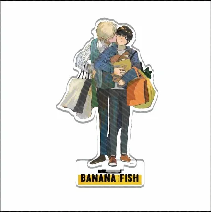 BANANA FISH Anime Figures Ash Lynx Okumura Eiji Acrylic Standing Sign Model Plate Desk Decor Prop Christmas Gift Fans Collection