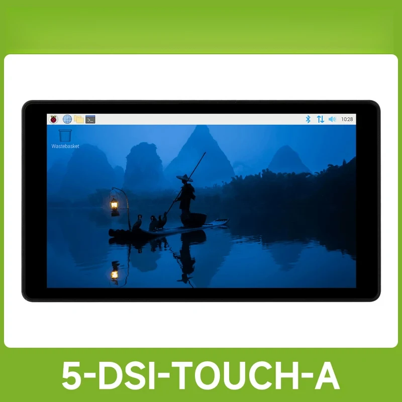 5inch DSI Capacitive Touch Display,720×1280, IPS, Optical Bonding Toughened Glass Panel, DSI Interface, 5-Point Touch