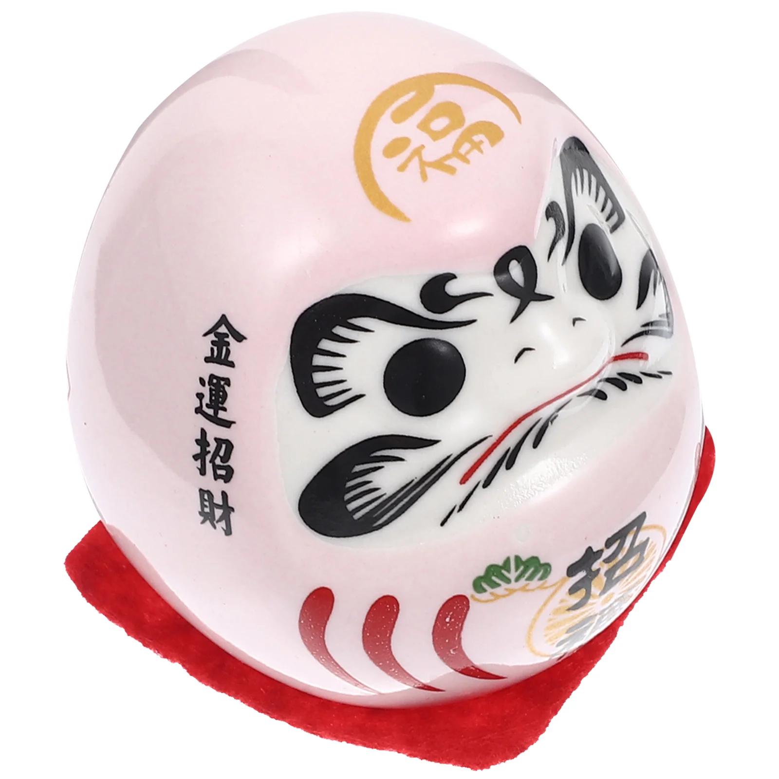 

Ceramic Decor Japanese Inspired Luck Mascot for Desktop Bookshelf Bedroom Car Interior Home Decoration Accessory