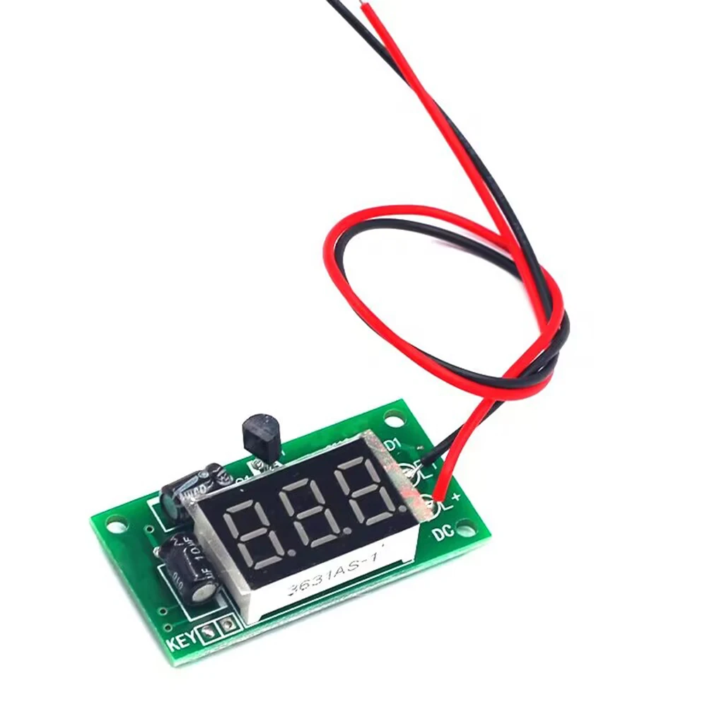 DC4-7V/DC7-16V/DC15-26V Counter Module Power-ON 3-Bit Accumulator 3-Bit Red 0.36in Digital Tube Display Trigger Counter Module